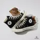 【CONVERSE】1970 Chuck Taylor All Star 70 男鞋 女鞋 黑色 新製 高筒 奶油底 三星標 休閒鞋 162050C