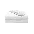 2-Pack Pure Cotton Fitted Sheet Twin Size, 600 Thread Count 16" Deep Pocket E...