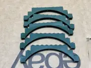 LEGO Parts - Dark Green Arch 1 x 12 x 3 Raised Arch - No 18838 - QTY 5