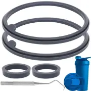 5PCS Shaker Cup Gasket Replacement for BlenderBottle Strada Twist Cap Shaker ...