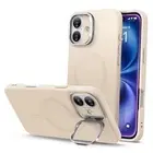 for Case, Silicone Case with Stand, Military-Grade iPhone 16 Plus D-Light Tan