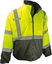 Radians SJ210B Three-in-One Deluxe Hi-Viz Bomber Jacket