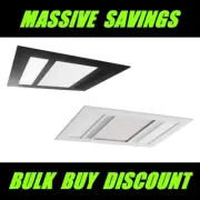 MARTEC Phoenix Bathroom Heater Exhaust Fan With Tri Colour LED Light 3 in 1 IXL