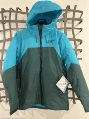 New Arc'teryx Rush Insulated Hooded Jacket Blue Tetra/Pytheas Men’s Size L
