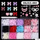 Flatback Pearls 3D Nail Charms Nail Accessories for Manicure DIY Crafts