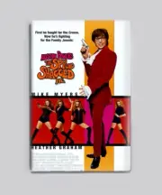 AUSTIN POWERS THE SPY WHO SHAGGED ME (1999) 2"x3" MOVIE POSTER MAGNET (comedy 2)