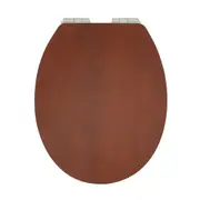 Jarrah Woodgrain Soft Close Toilet Seat