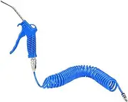 Blue 6mm Air Compressor Blow Gun, Air Blow Gun, for Household Cleaning Mechanical Equipment Engine Car Beauty