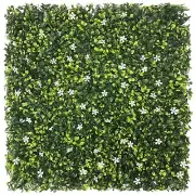 20"x20" Artificial Faux Jasmine Leaf Mat Privacy Fence Screen Decor Panel Hedge
