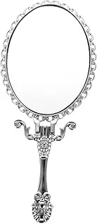 Healeved Elegant Travel Hand Mirror Portable Vanity Mirror for Women with Handle Birthday Valentine's Day