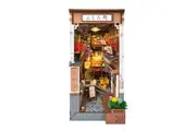 Robotime Rolife Sakura Wine Alley DIY Book Nook Shelf Insert Kit TGB11