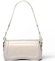 [RISEWRD] Small Shoulder Bag for women Trendy Retro Crossbody Purse Vegan Leather Handbags Clutch Tote Underarm Bags