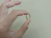 Sol Ring Display Paperweight Gold Plated MTG Magic EDH Commander Finger Size