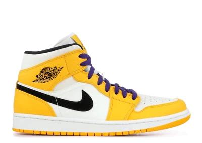 Size 9 - Jordan 1 Mid Lakers 2019
