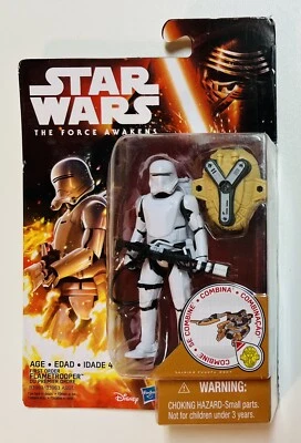 Star Wars The Force Awakens FIRST ORDER FLAMETROOPER 3.75" Action Figure Hasbro