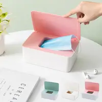 在飛比找松果購物優惠-【STAR CANDY】口罩收納盒 衛生紙盒 濕紙巾盒子 桌