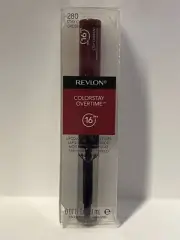 Revlon Colorstay Overtime Lipcolor & Moisturizing Topcoat, 280 Stay Currant