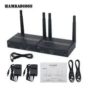 Wireless HDMI Extender One Transmitter and One Receiver 1080P IR Remote Control