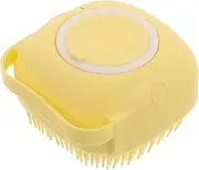 Vaguelly Bath Brush Soft Silicone Scalp Massager Baby and Pet Hair Scrubber Scalp Brush for Dandruff Shampoo Brush Family-Friendly Grooming Tool