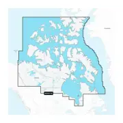 Garmin Navionics Vision+ NVUS011R Canada North Coast Chart Map micro/SD