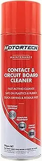 Motortech Fresh Citrus Scent Quick Drying Contact and Circuit Board Cleaner Idol For Relays, PCBs, Fuse Blocks And Electronic (Pack Of 1, 350g)