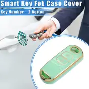 2 Buttons Remote Smart Key Fob Cover Case for Mazda CX-3 CX-4 CX-5 TPU Green