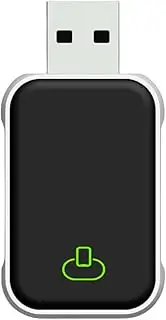Generic Wired to Wireless Carplay & Android Auto Smart Mini Box USB Plug and Play 2 in 1 Dongle -Compatible 5.4 WiFi Voice Control for OEM Wired CarPlay Android Auto Car Systems