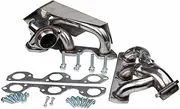 Shuogoufeng Store Stainless Performance Manifold Header/Exhaust Compatible With Mustang V6 3.8L 3.9L