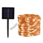 300LEDs Garden Solar Powered Fairy String Light-Yellow