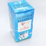 Dental Orthodontic Bands Elastics Rubber Sizes 3.5/5.0/6.5 OZ 3/8 monkey 50 bags