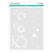 Spellbinders Layered Sunflower Stencil