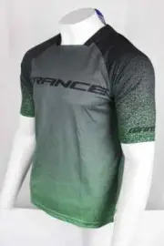 Giant Bicycles Men's Trance Cycling Jersey Transfer S / M Black Green Fade