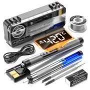 Cordless USB Digital Soldering Iron Adjustable Temperature Type-C Interface8802