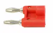 Audio2000'S Red Banana Plug Electronics Cable Connector