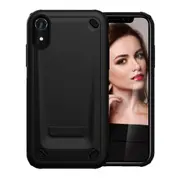 2 Pcs Ultra-Thin Tpu+Pc Mechanic Shockproof Protective Case For Iphone Xr