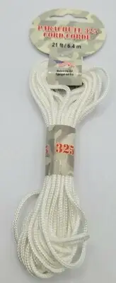 PEPPERELL PARA2-101 WHITE -PARACHUTE CORD 21 FT