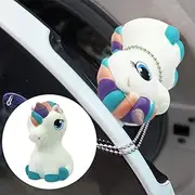 (Colorful White) Cute Unicorn Door Post of Washing Machine, Washer Unicorn-Keep Your Washer Air Circulating, Dry and Fresh