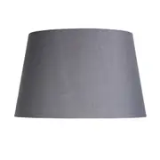 Cotton Lamp Shade Only Grey 43cm