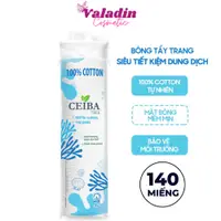 在飛比找蝦皮購物優惠-Ceiba TREE 100% 化妝棉(140 片)- 圓形