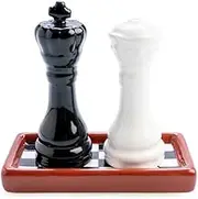 Chess Lovers Salt and Pepper Shakers Set