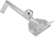 Heavy Duty Griddle Scraper with 6 Inch Stainless Steel Vane/Wing, Ergonomic Aluminum Handle, Flat Top Grill Scraper for Grills, Ideal for Home,Kitchens,Restaurants