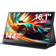 16.1 inch Gaming Monitor 144Hz Full HD Portable Monitor Laptop Extender for PS