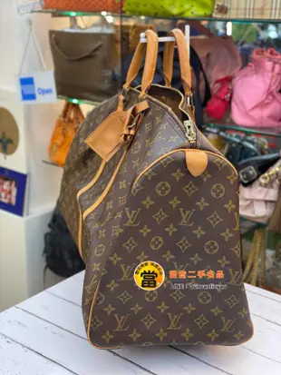 《當肯二手名品》LV 老花 手提 旅行袋 keepall 60  vintage ㊣