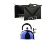Kings Portable Steel Fire Pit Outdoor BBQ + 2L Camping Kettle Stainless Steel