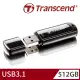 【Transcend 創見】JetFlash700 USB3.1 512GB 隨身碟-典雅黑(TS512GJF700)