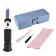 0-32% Brix SG Refractometer Fruit Juice Wine Sugar Metalworking Fluids Tester