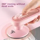 Garment Steamer Mini Time-saving Handheld Clothing Ironing Accessory Pink Color