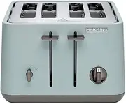 [morphy richards] Aspect 4 Slice Bread Toaster Black Chrome Electric Willow Green