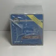 5-Dell N0439 LTO Ultrium 2 Data Cartridge 200GB/400GB DP/N 0N0439