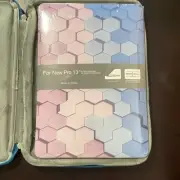 MacBook New Pro 13” shell and blue soft case